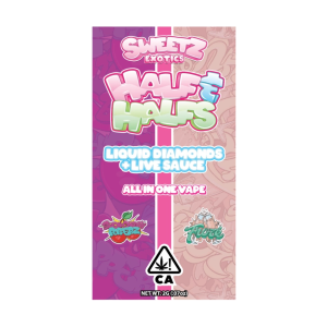 BLACK CHERRY POPPERZ X FROZE | LIQUID DIAMONDS + LIVE SAUCE 2G DISPOSABLE